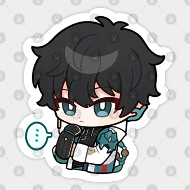 Honkai Star Rail Chibi Danheng Sticker by HoyoStan